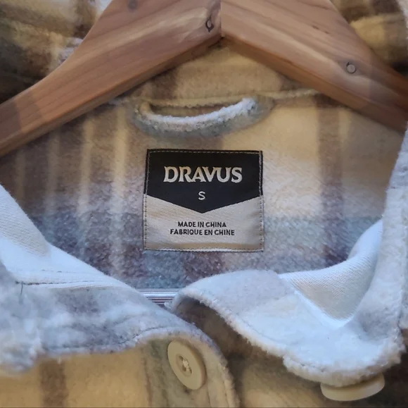 Women's Dravus Plush Fleece Plaid Button Down Zumiez Cozy Club Small - Picture 8 of 14